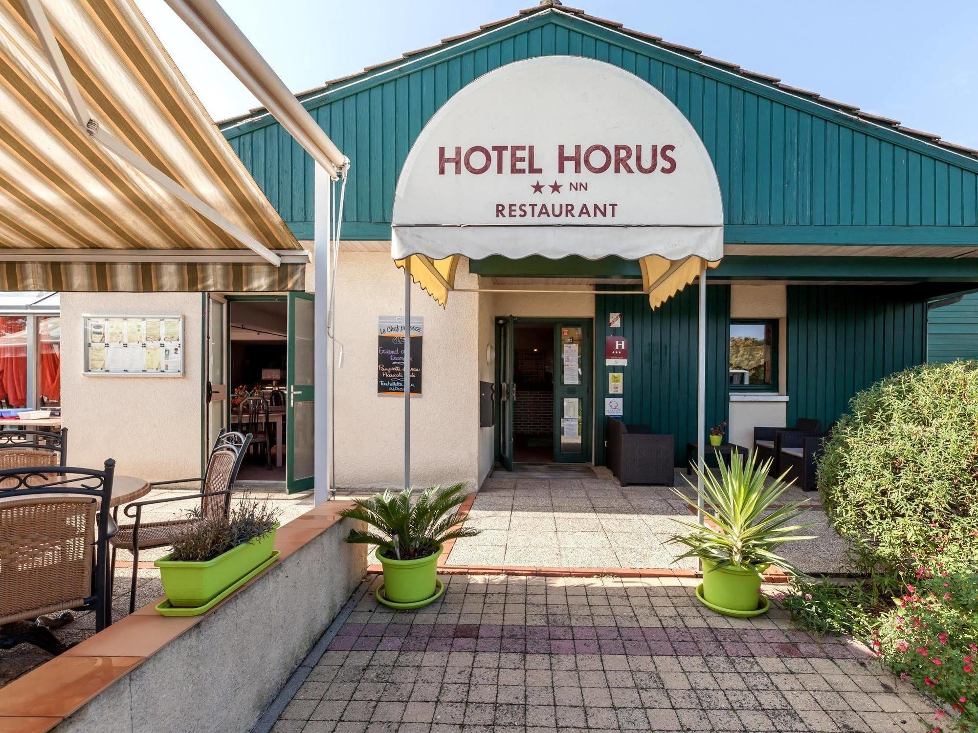 Logis Hotel Horus Restaurant Les Bruyeres Toulenne Kültér fotó